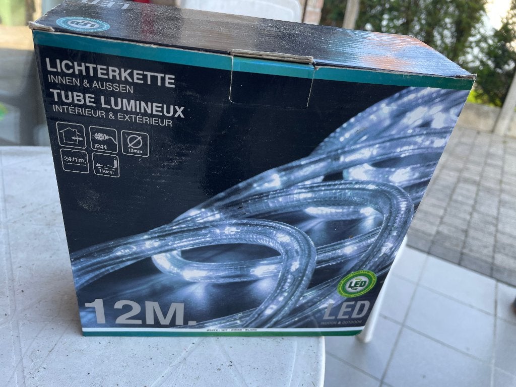 LED lichtslang 12 meter, Tuin en Terras, Ophalen, Kunststof, Minder dan 50 watt, Nieuw