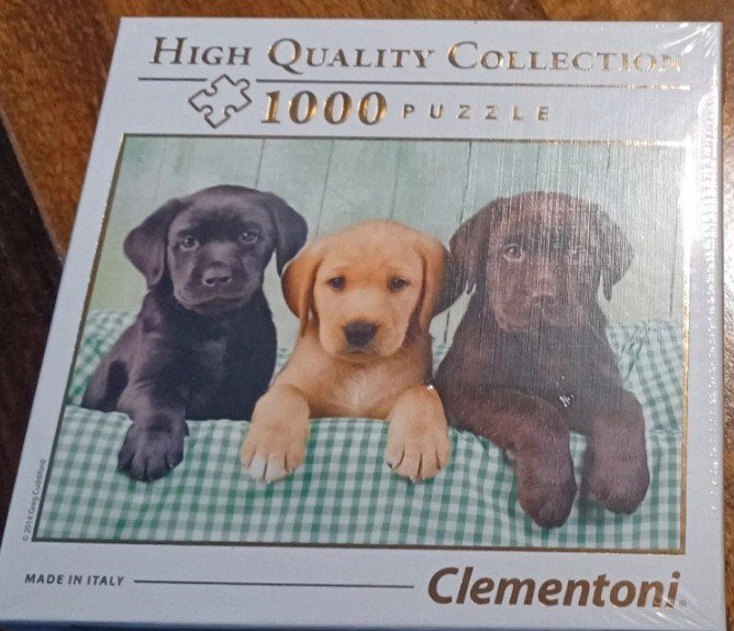 Nieuwe puzzel, Clementoni, 1000 stukjes, Verzenden