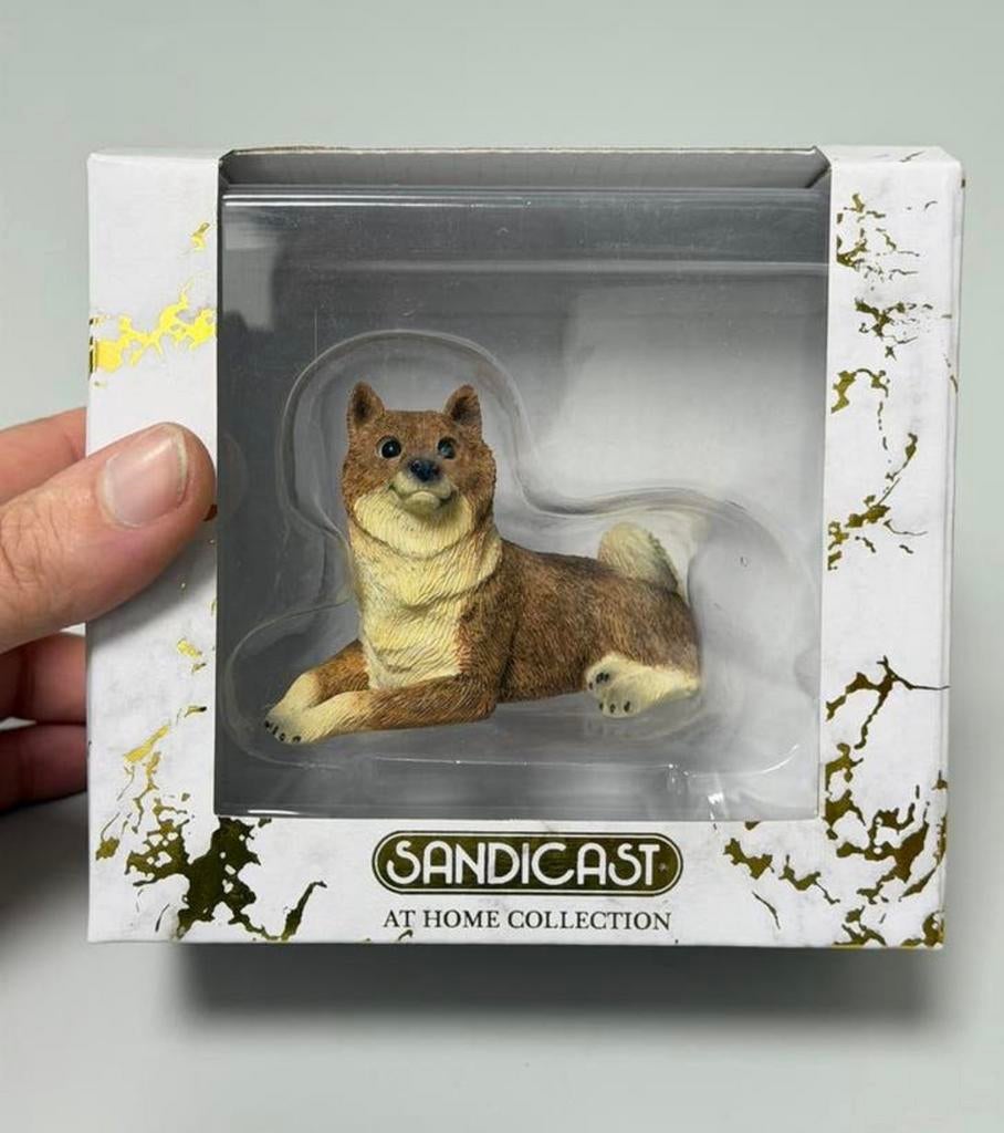 Sandicast Shiba Inu Beeldje Beeld Home Collection Hond Nieuw, Ophalen of Verzenden, Nieuw, Dier