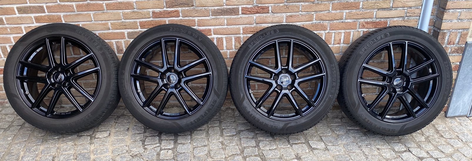 ANZIO Split - Mercedes GLA - 19 pouces - noir brillant, Autos : Pièces & Accessoires, Pneus & Jantes, Pneus et Jantes, Véhicule de tourisme