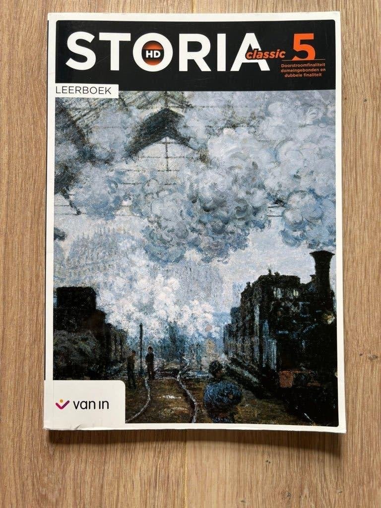 Storia HD classic 5 leerboek, ASO, Geschiedenis, Ophalen of Verzenden, Zo goed als nieuw