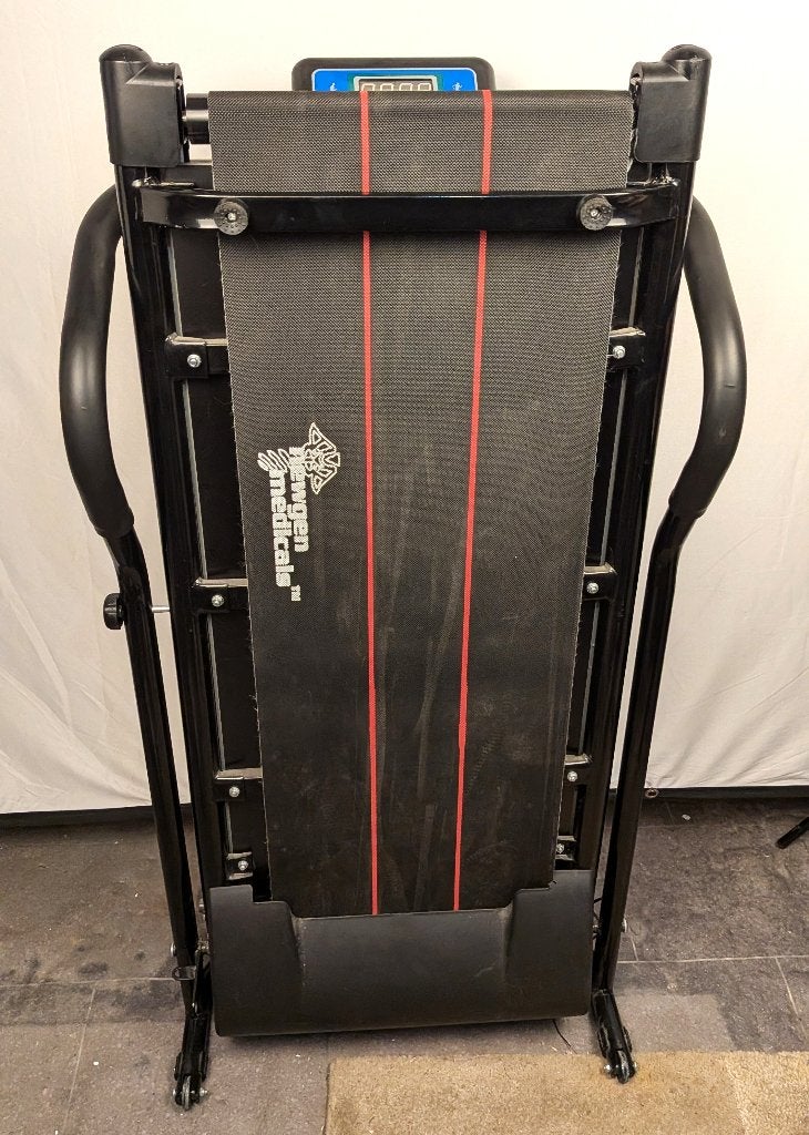 Tapis de Marche et Course Pliable NEWGEN MEDICALS Compact, Sports & Fitness, Appareils de fitness, Jambes, Tapis roulant, Synthétique