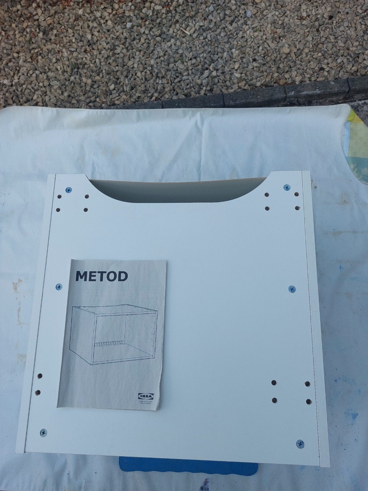 Surmeuble de cuisine avec aération, Enlèvement