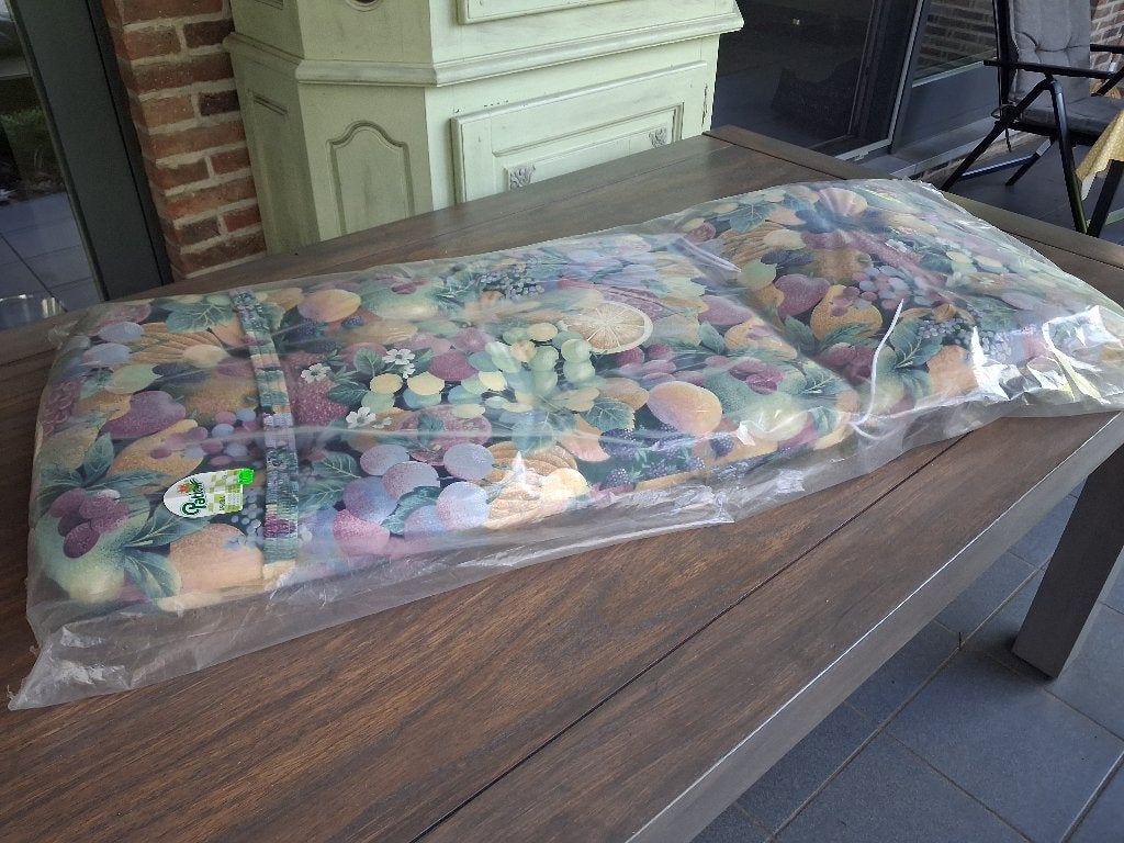 4 nieuwe tuinkussens, nog in plastic verpakking, Enlèvement, Neuf, Autres matériaux