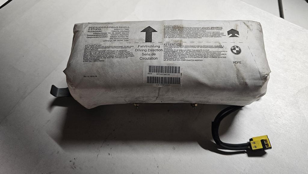 Airbag dashboard passagier BMW 3 Serie E46 39704374401M 7212, -, Origine de la pièce connue, Utilisé, -