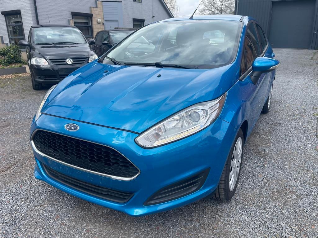 Ford Fiesta 1.0iBenzine,Airco,Sensoren,Start/Stop,1eEigenaar, Auto's, Ford, Euro 6, Blauw, 99 g/km, 5 deurs