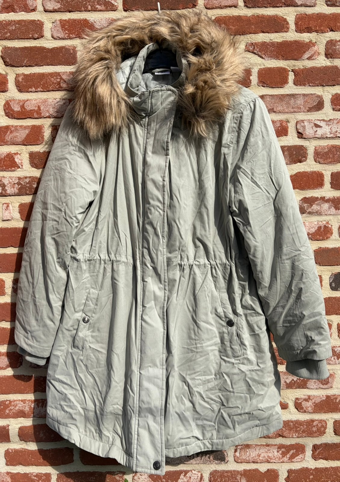 Winterjas, maat L, Nieuw!, Kleding | Dames, Ophalen of Verzenden, Nieuw, Maat 42/44 (L), Groen