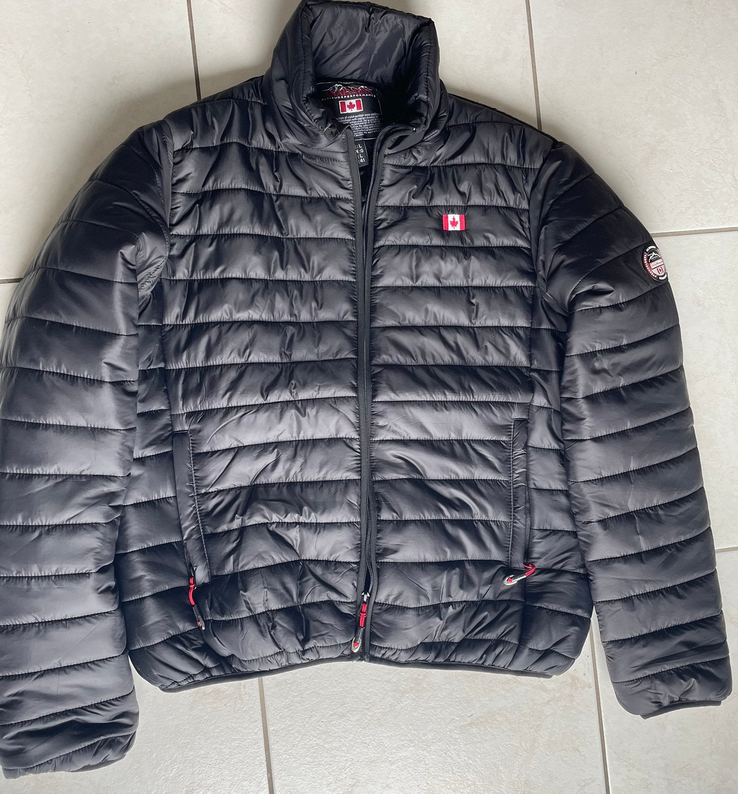 Altitude performance  jas large, Kleding | Heren, Jassen | Winter, Ophalen of Verzenden, Zo goed als nieuw, Zwart