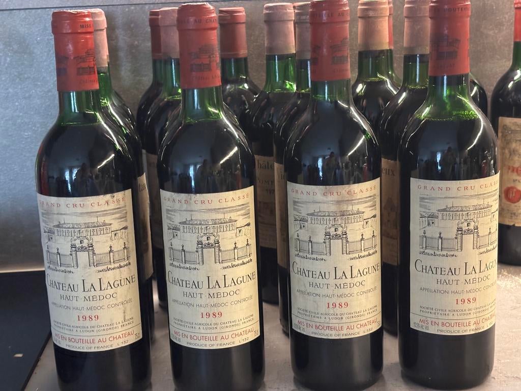 Château La Lagune 1989, Verzamelen, Wijnen, Zo goed als nieuw, Vol, Ophalen of Verzenden