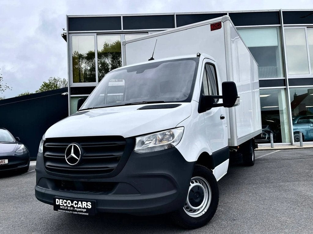 Mercedes-Benz Sprinter MEUBELBAK / LAADBRUG / 3 ZIT / AIRCO, 4 deurs, Stof, Gebruikt, 4 cilinders
