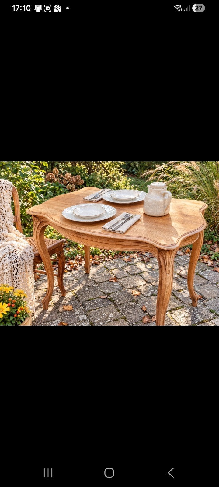 Élégante table en bois naturel – style Louis XV

Charmante t, Antiquités & Art, Enlèvement