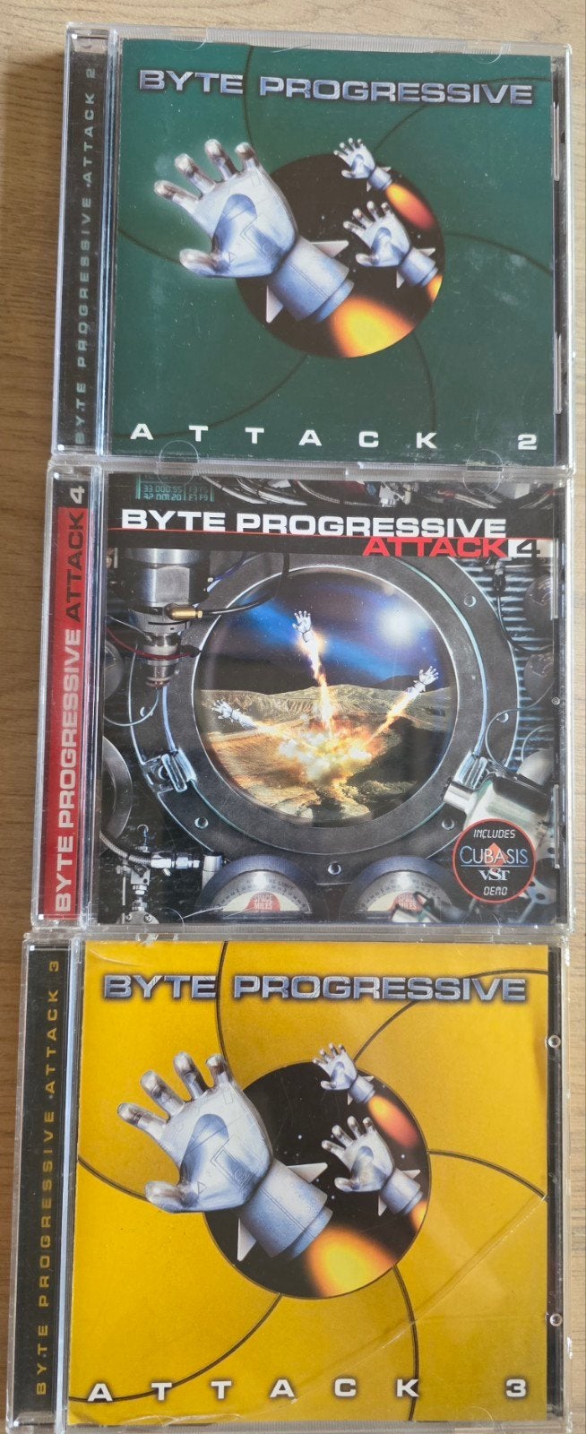 Byte progressive 2,3 en 4, Cd's en Dvd's, Cd's | Dance en House, Ophalen of Verzenden