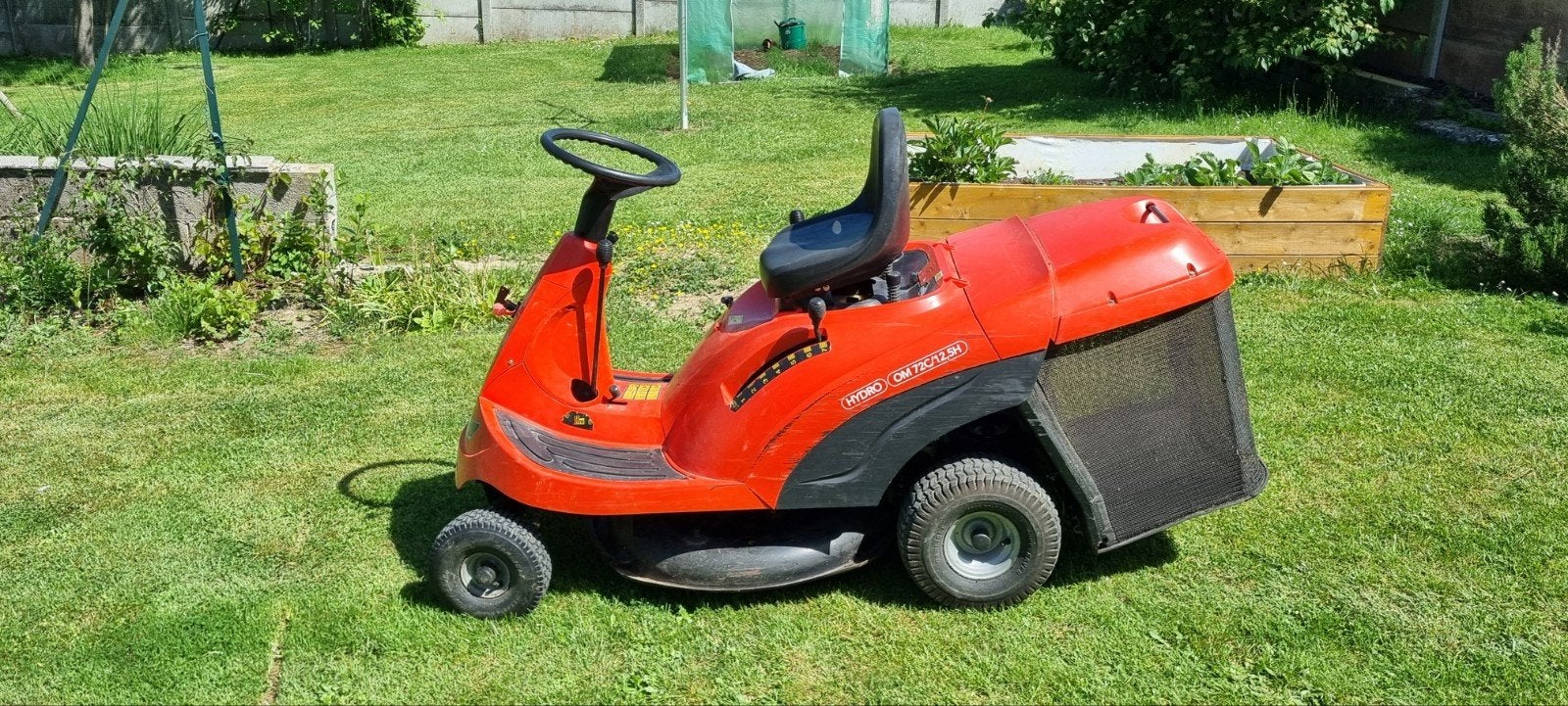 Oleo mac tracteur tondeuse, Enlèvement
