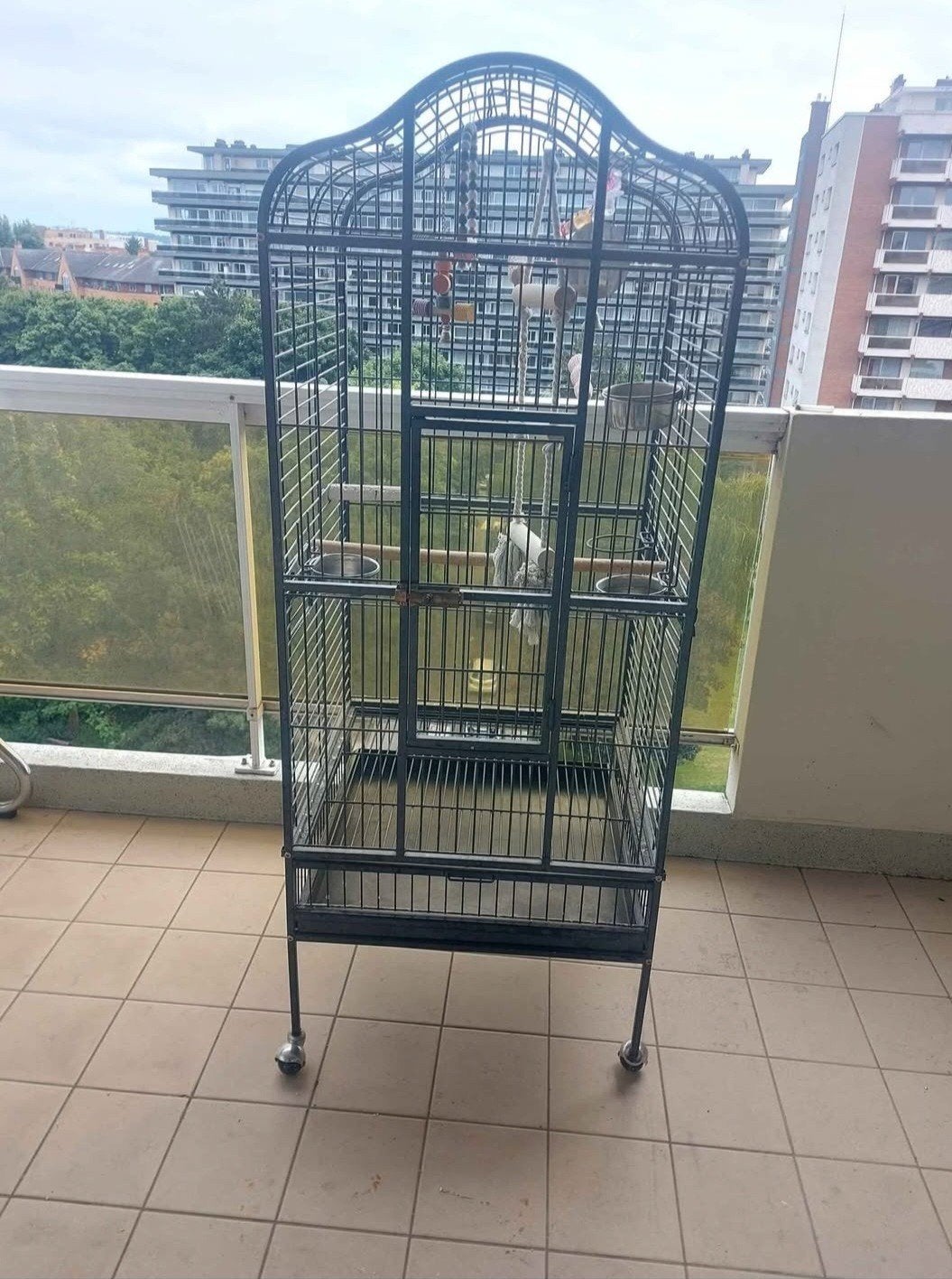 Cage d'oiseau à vendre, Ophalen of Verzenden