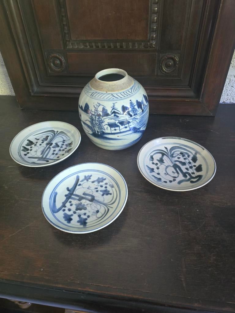 Porcelaine chinoise ancienne, Enlèvement ou Envoi