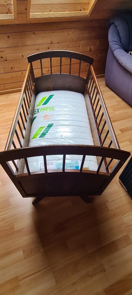Kinderbed, Ophalen, Gebruikt, Minder dan 140 cm, Matras