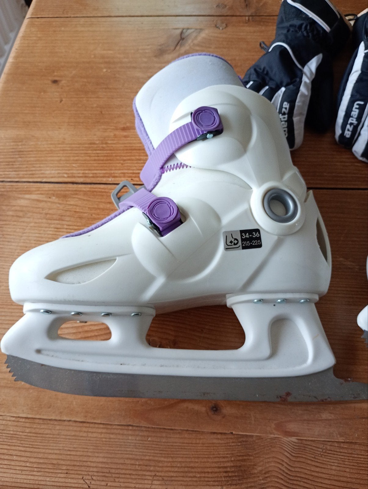 Patins à glace, Enlèvement