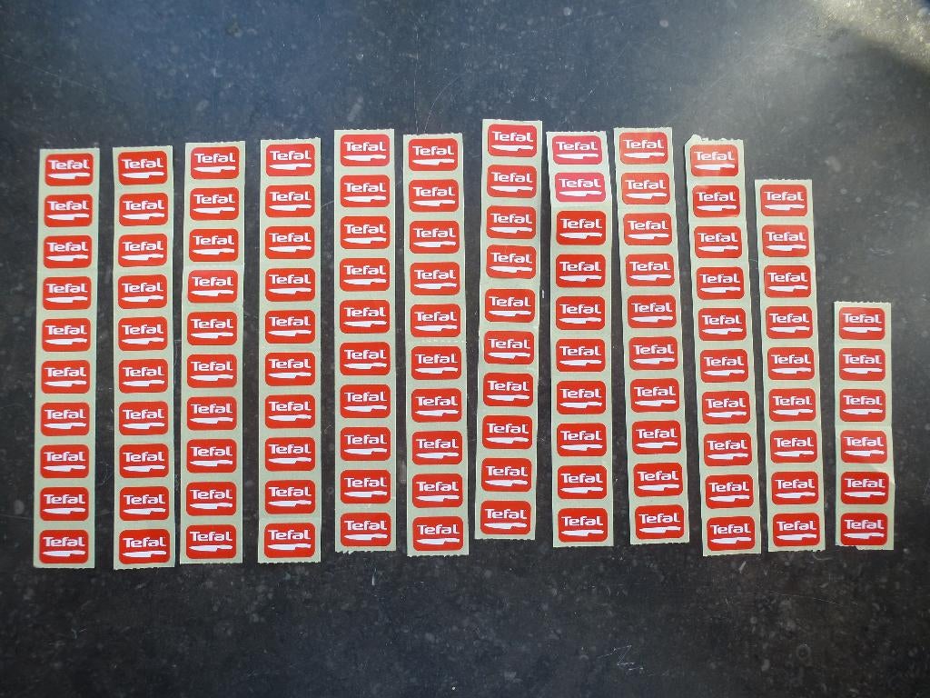 115 zegels TEFAL DELHAIZE, Ophalen of Verzenden