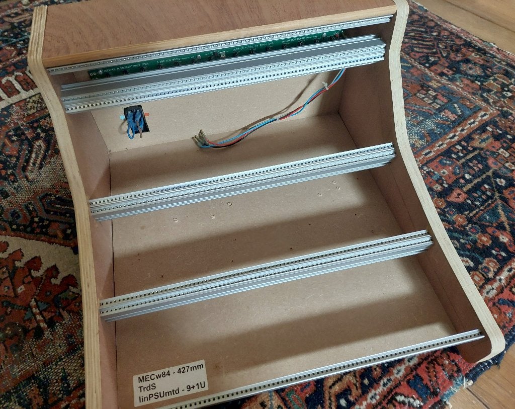 verkoop 3 x 9U-behuizing voor modulair eurorack, Muziek en Instrumenten, Behuizingen en Koffers, Ophalen of Verzenden, Gebruikt