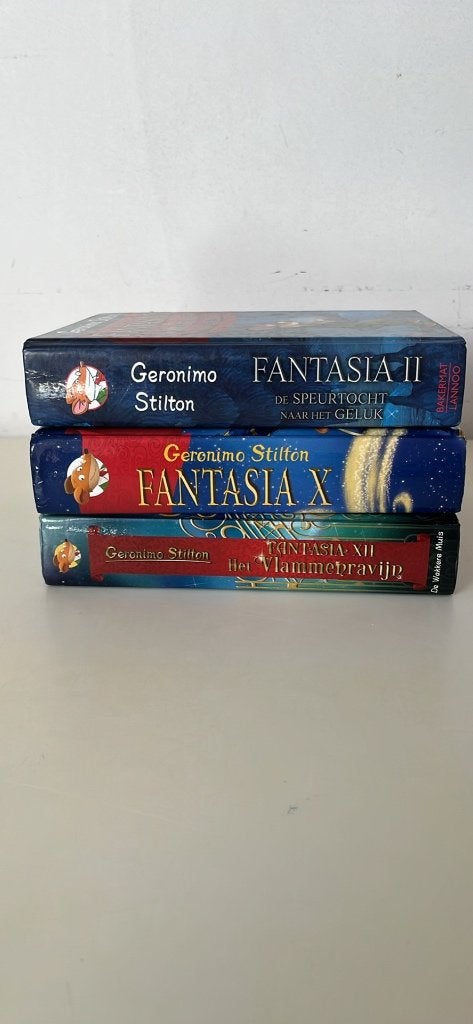 Geromino stilton 3 boeken, Enlèvement, Utilisé, Geronimo Stilton