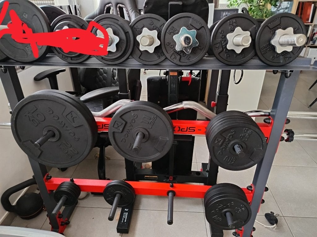 Ensemble complet de musculation, Enlèvement, Utilisé, Bras