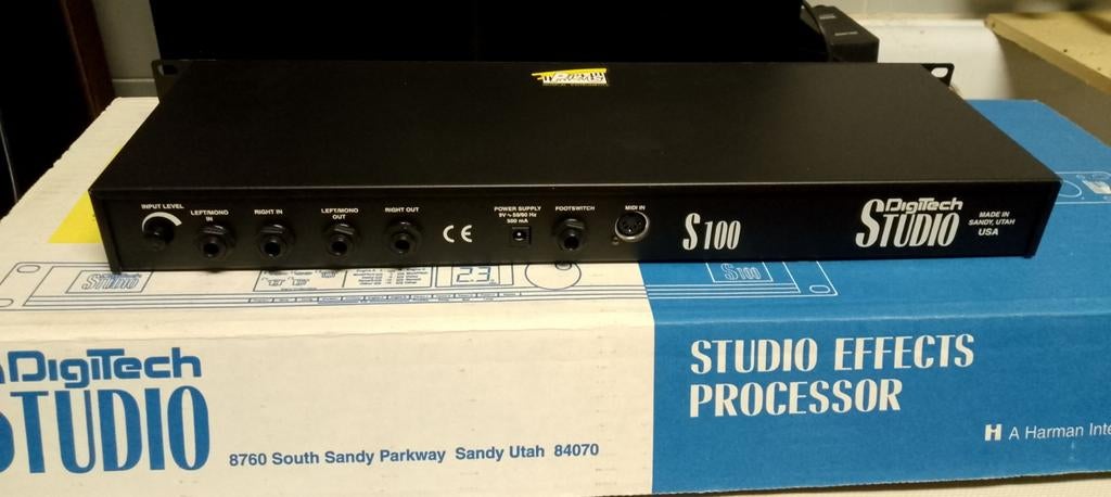 Digitech S100 stereo effect processor, Muziek en Instrumenten, Ophalen of Verzenden, Zo goed als nieuw, Multi-effect
