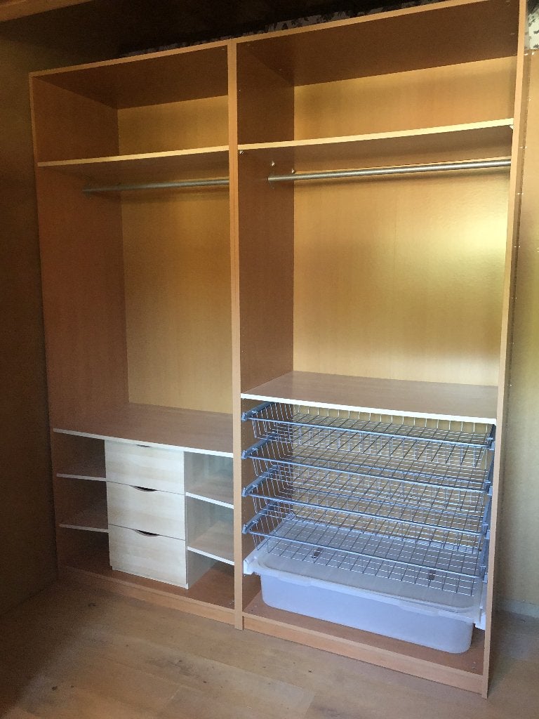 Ikea kleerkast zonder deuren, 200 cm ou plus, Comme neuf, Enlèvement, 200 cm ou plus