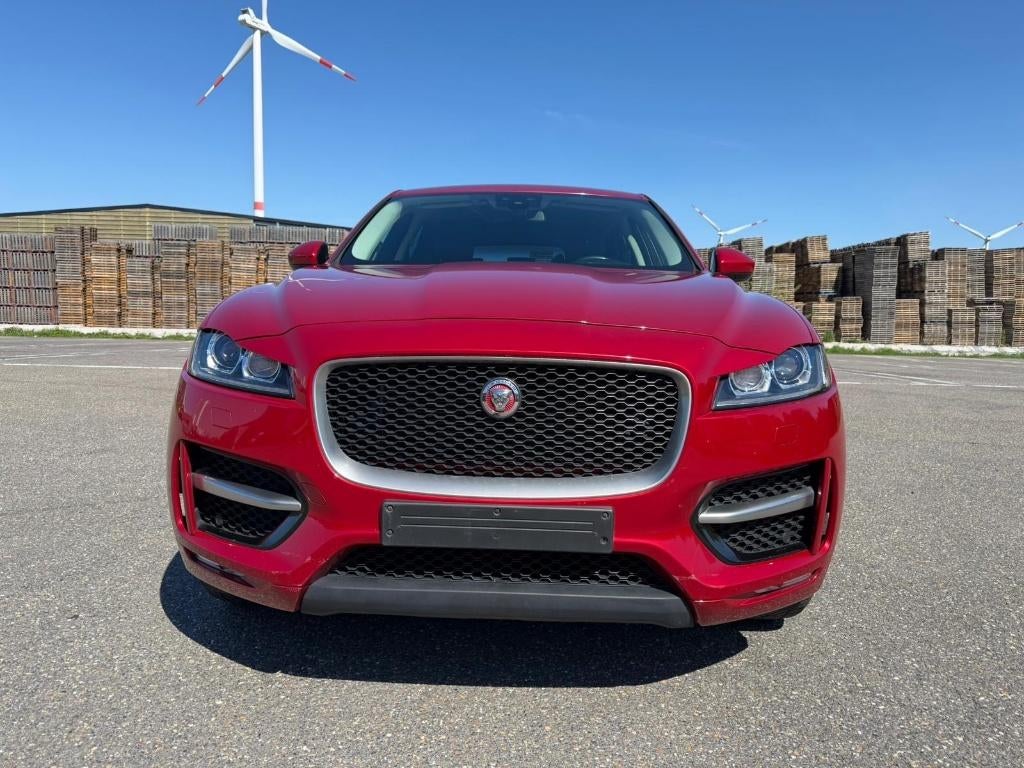 Jaguar F-Pace 2017 | Gereviseerde motor | 1 JAAR GARANTIE, Autos, Jaguar, Rouge, Achat, Noir, 5 portes