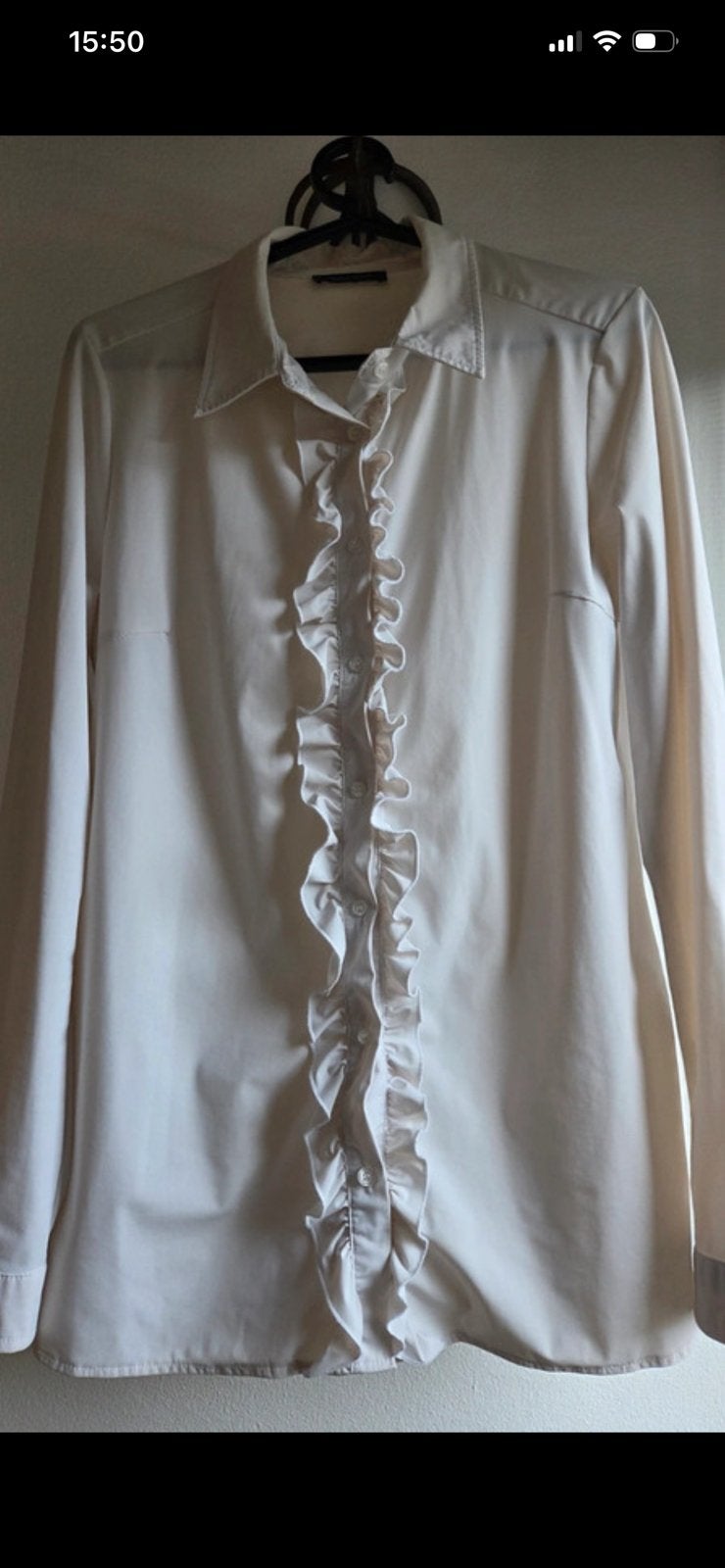 Prachtige rekbare blouse met ruffles maat xl, Vêtements | Femmes, Enlèvement ou Envoi, Comme neuf, Taille 46/48 (XL) ou plus grande