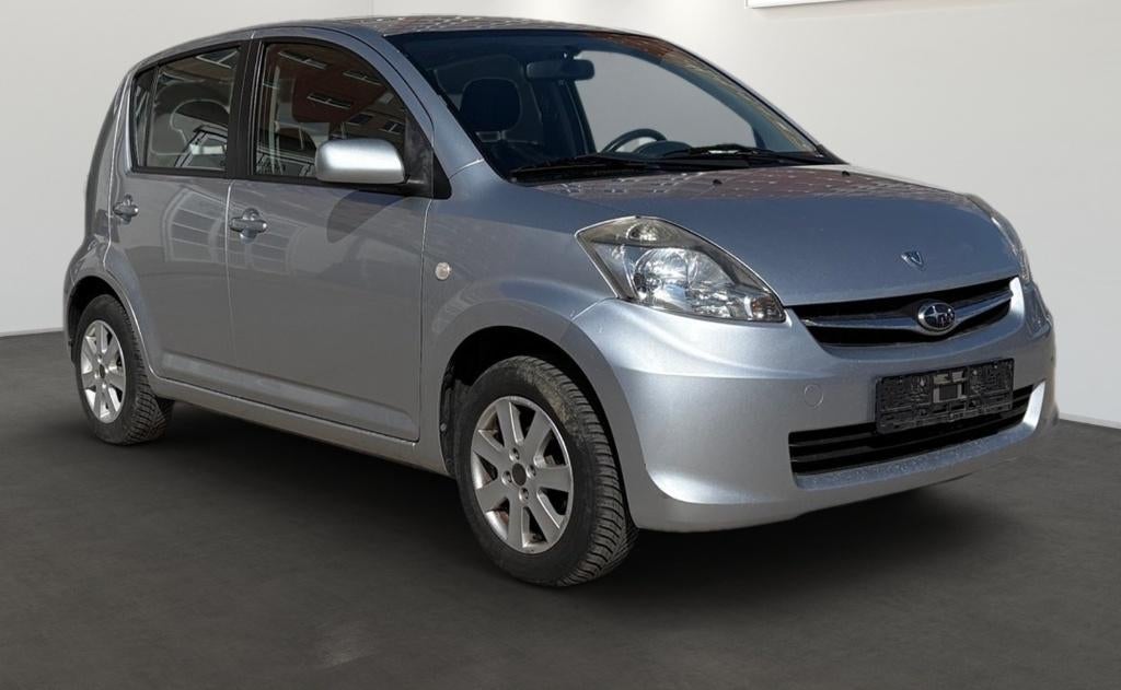 Subaru Justy 1.0 - Airco - Keuring/ Carpass - Onderhoudsboek, Auto's, Voorwielaandrijving, Justy, Stof, Zwart