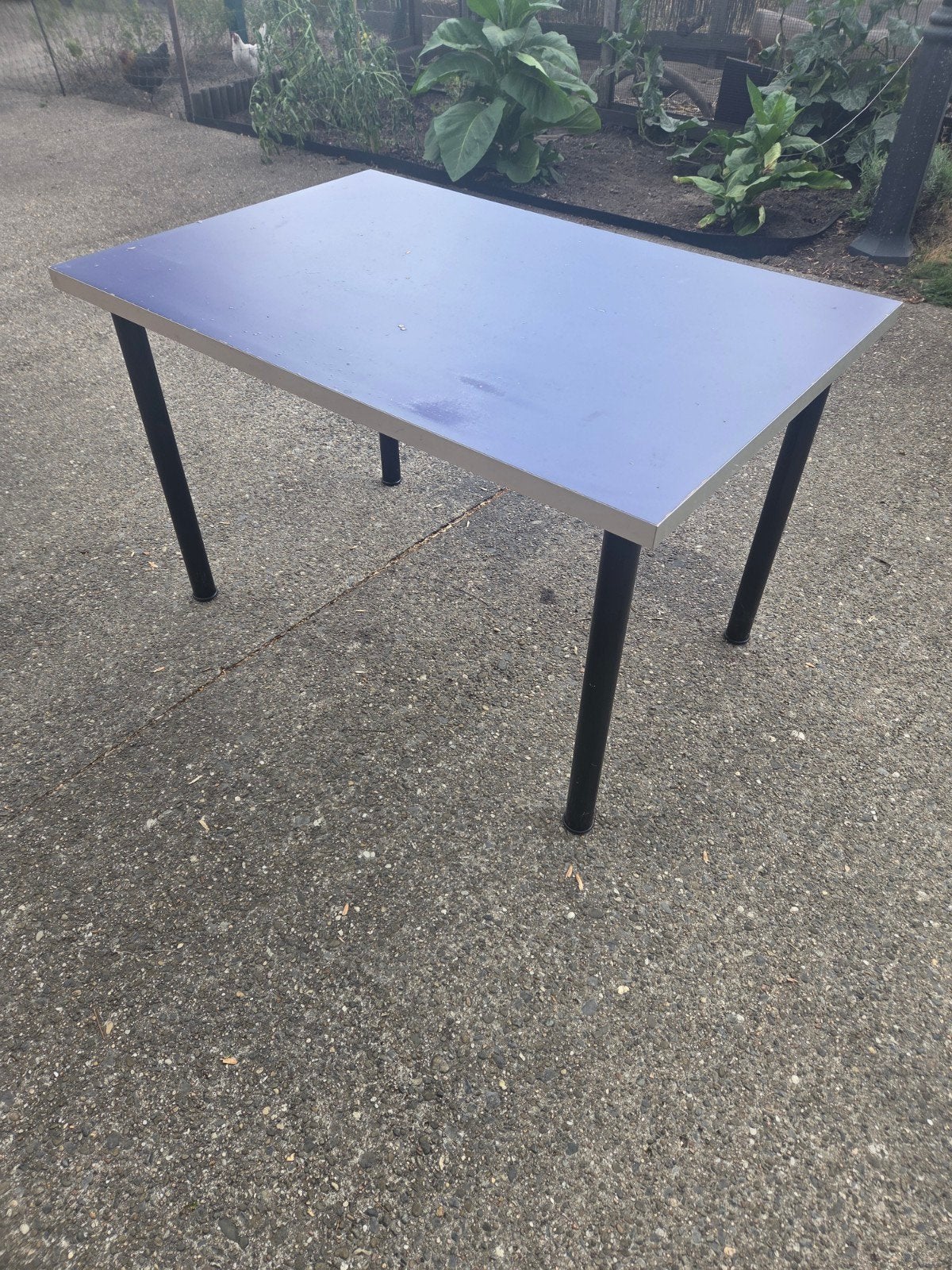 vintage ikea bureau indigo blauw, Ophalen