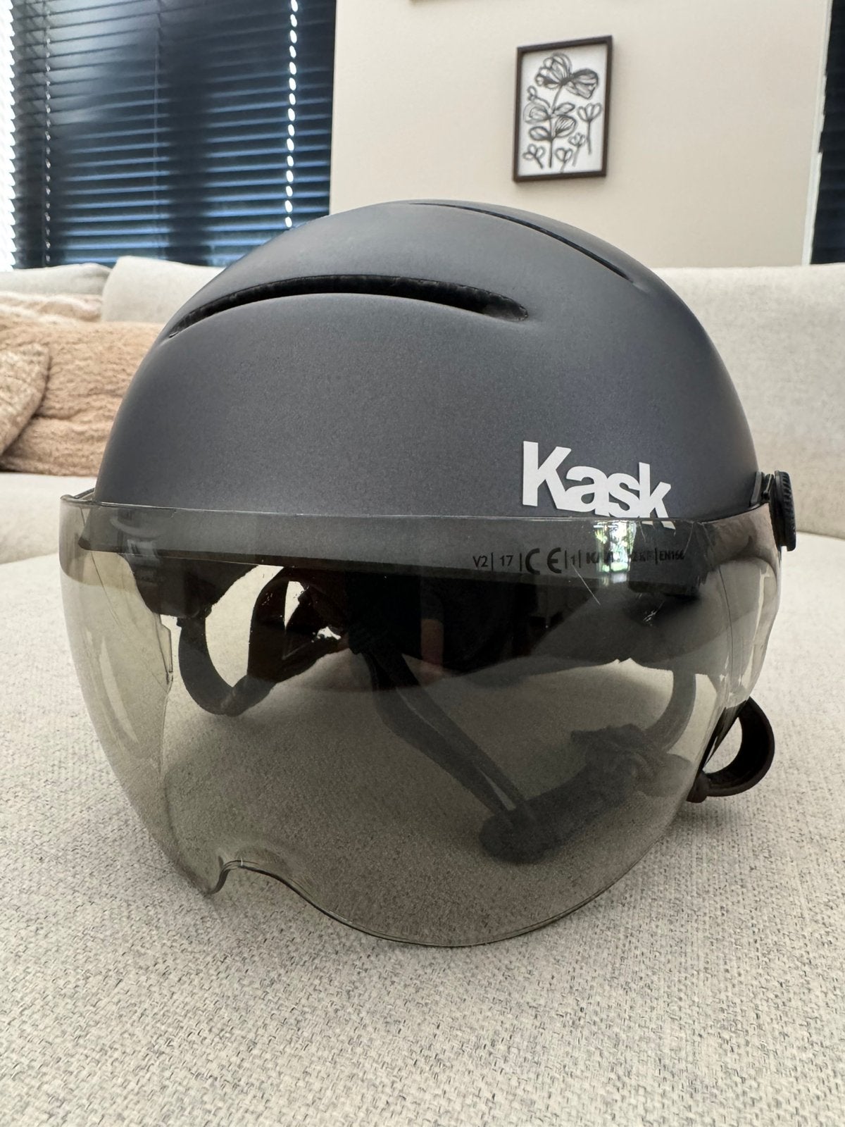 Helm speedpedelec Kask 51-58 XXS-M, Fietsen en Brommers, Ophalen, Zo goed als nieuw