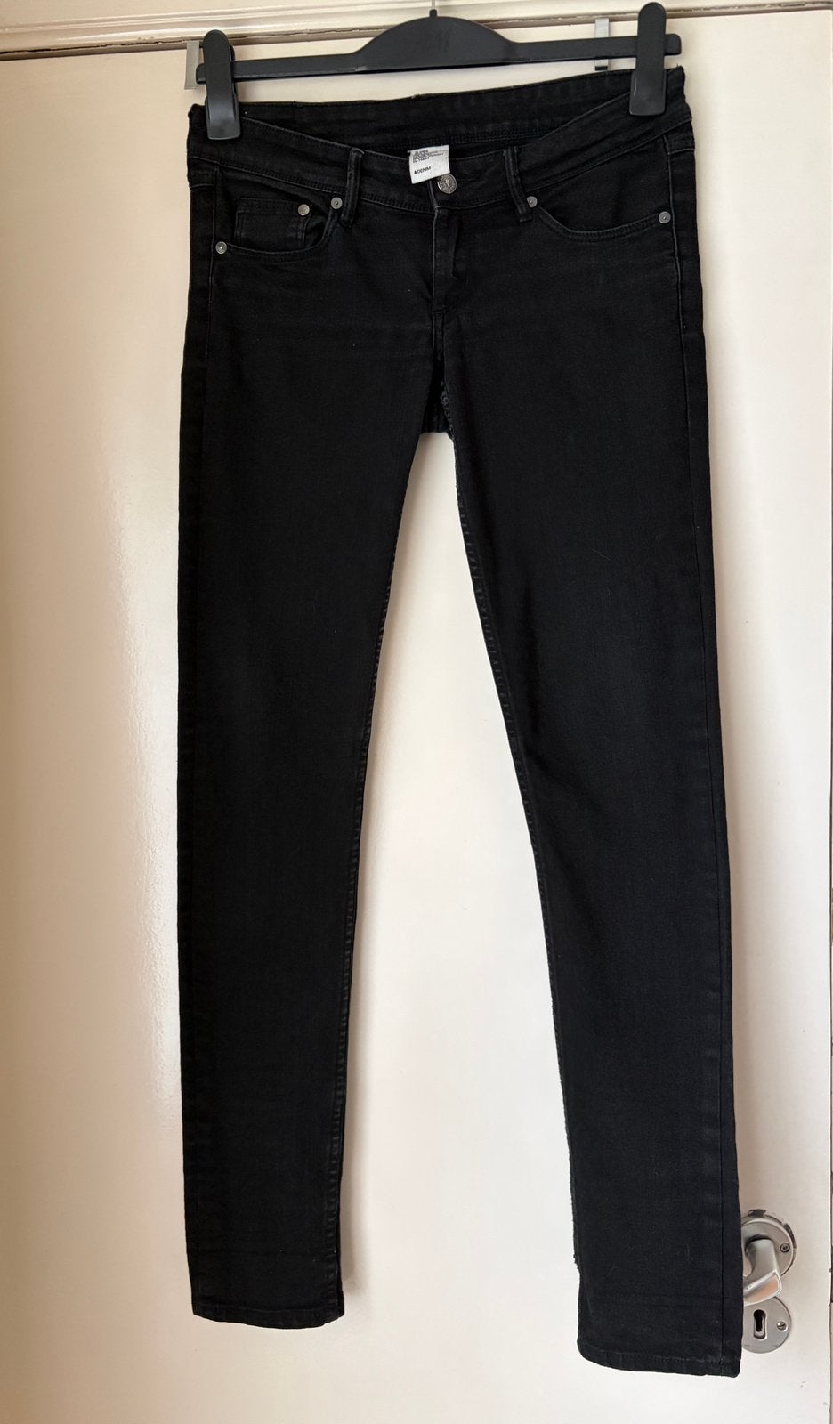 Jean Noir Super Skinny – &DENIM by H&M taille S, Enlèvement ou Envoi, Comme neuf, Noir
