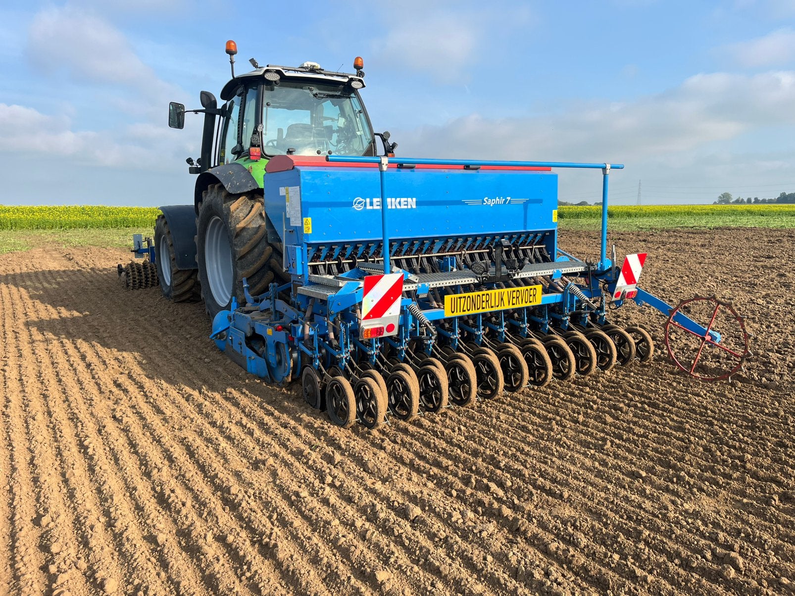 Lemken Saphir 7 + Zirkon 12, Ophalen