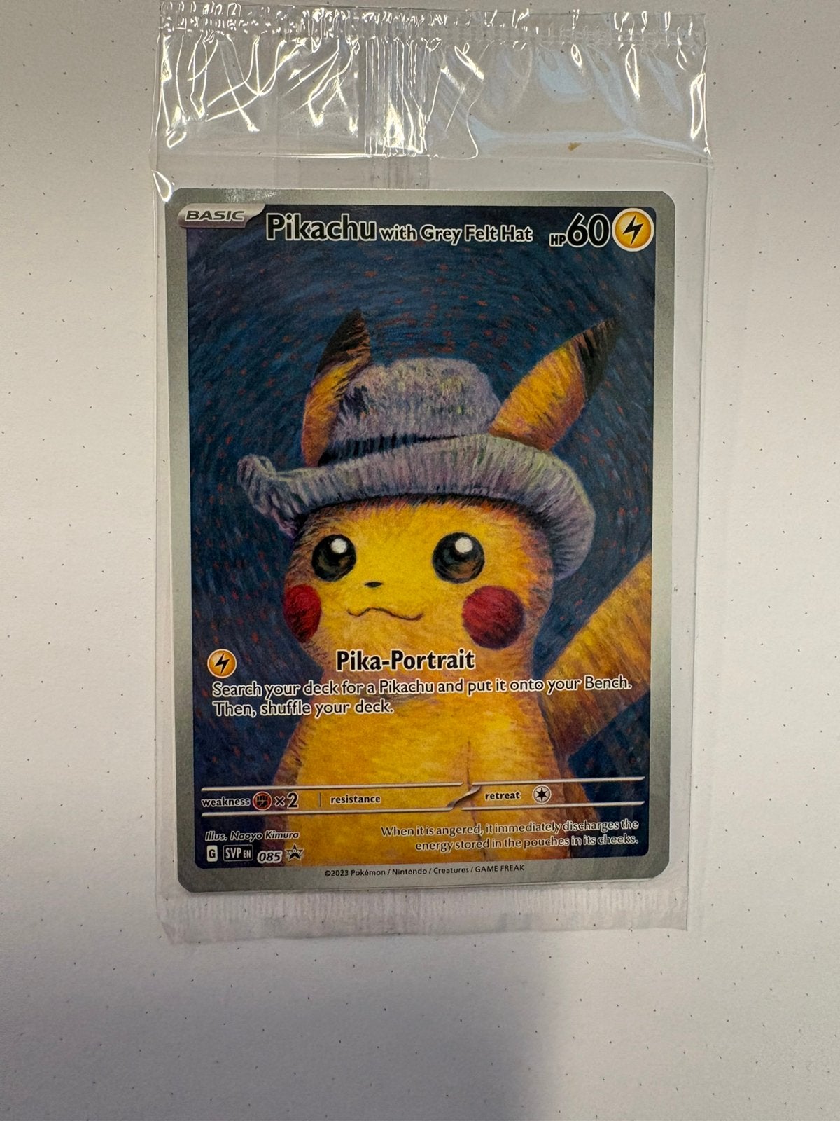 Pikachu Van Gogh, Hobby en Vrije tijd, Ophalen, Nieuw, Losse kaart