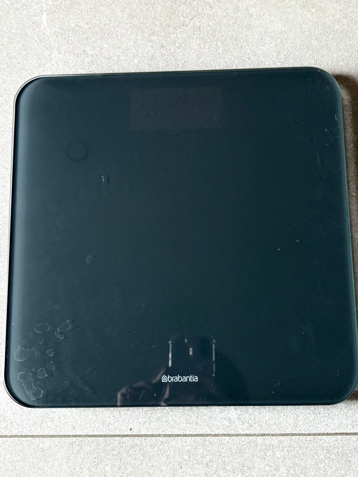 Brabantia personenweegschaal, Elektronische apparatuur, Ophalen of Verzenden, Zo goed als nieuw, Personenweegschaal