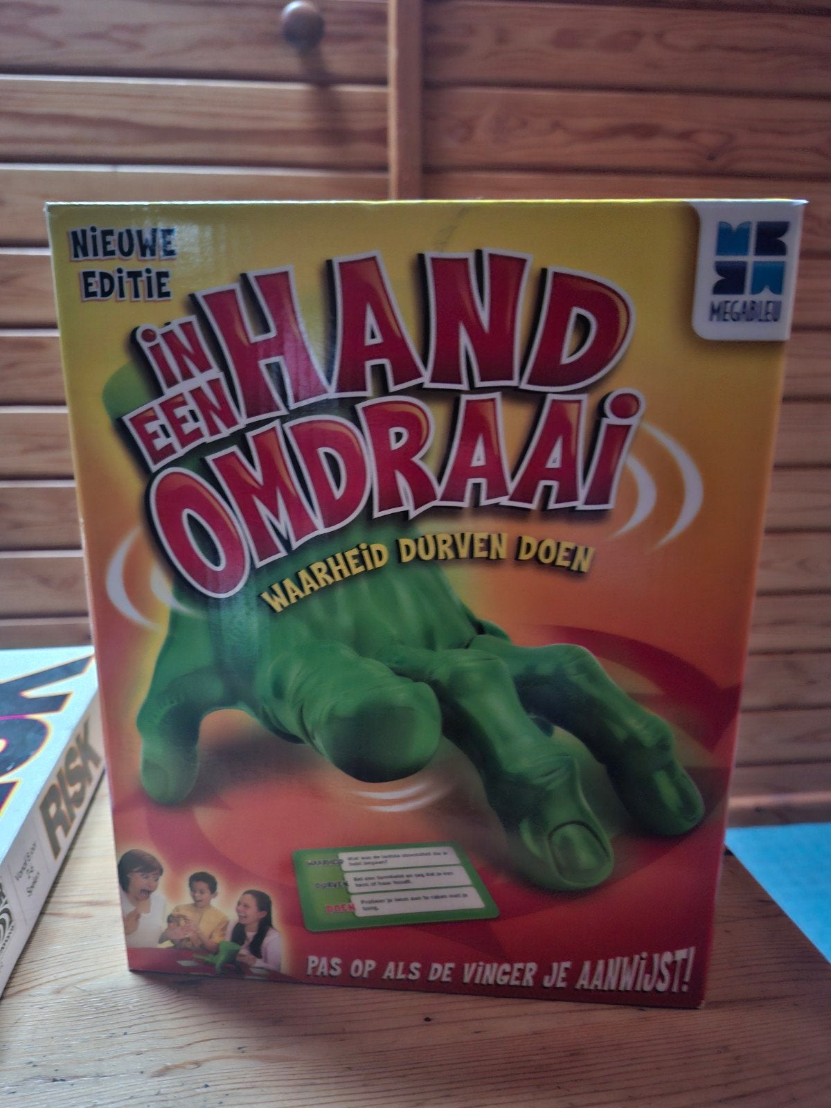 In een handomdraai - gezelschapsspel, Ophalen