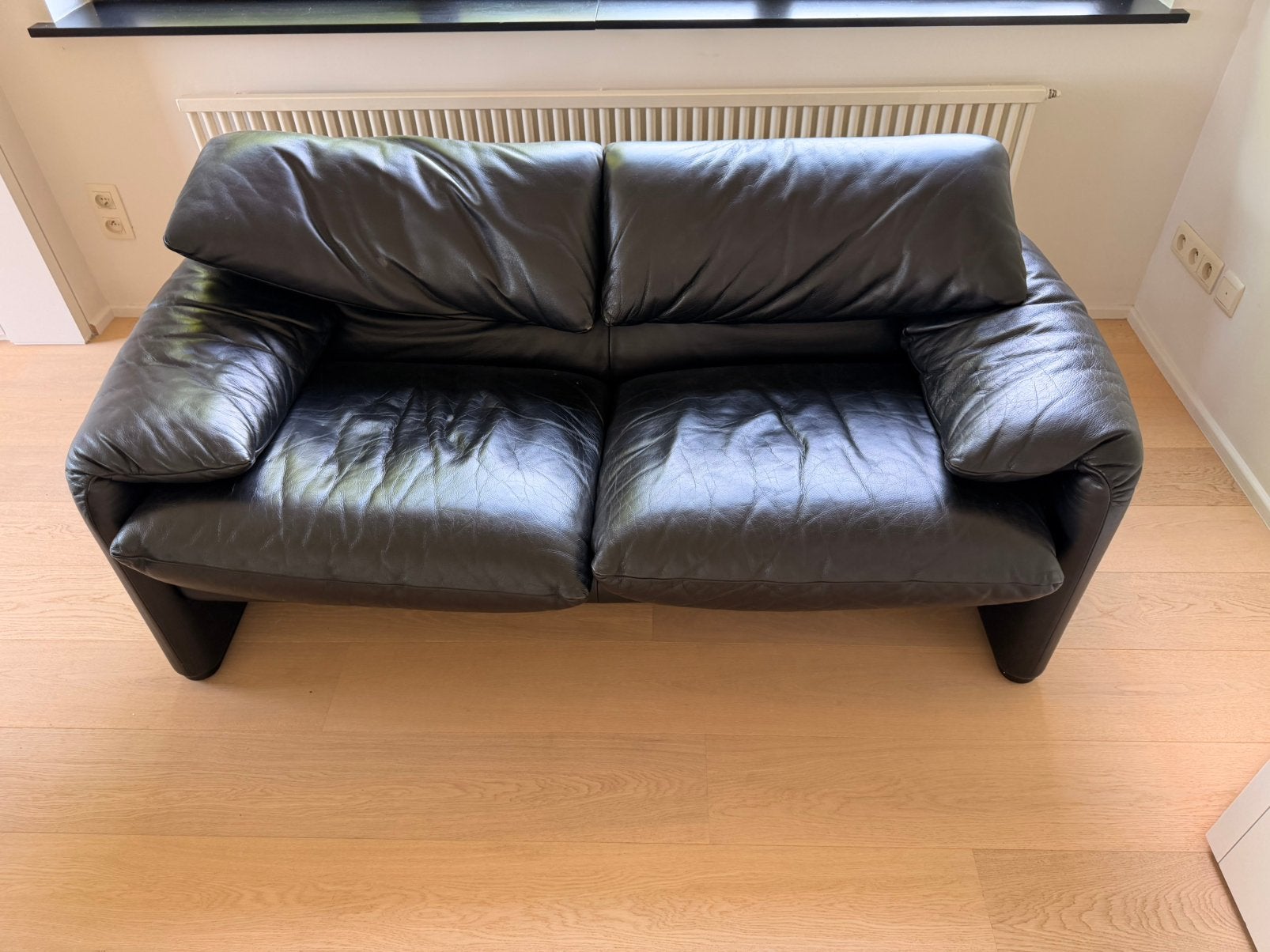 Cassina maralunga 2-zit design, Enlèvement, Utilisé