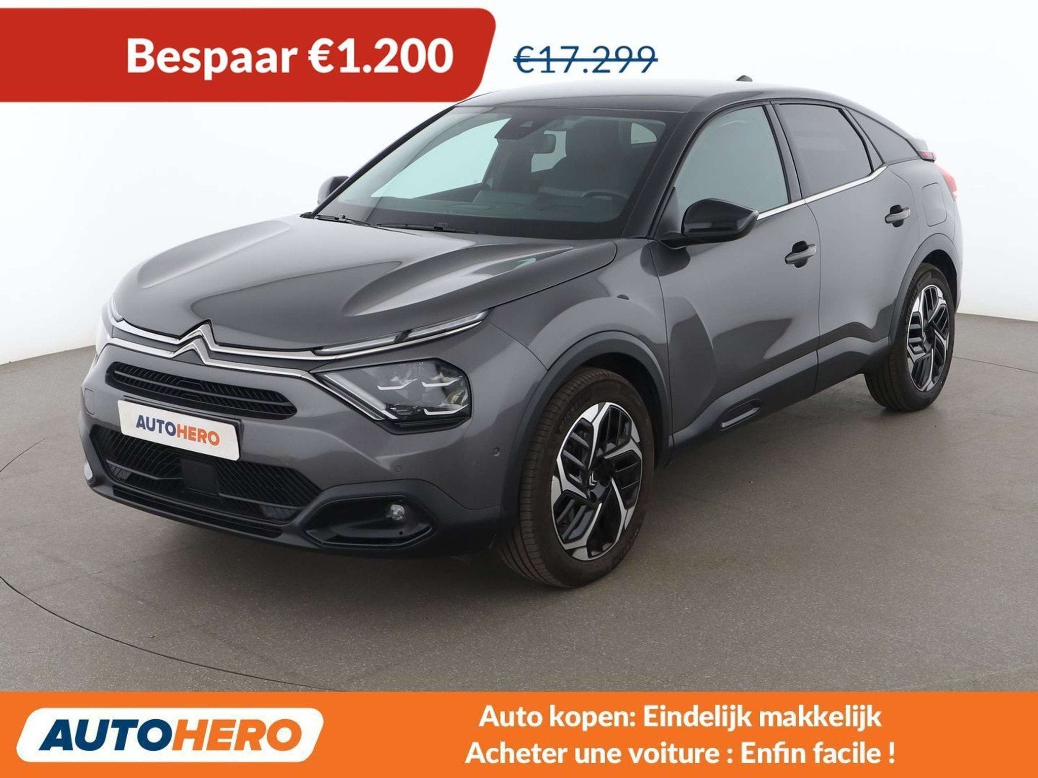 Citroën C4 1.2 PureTech Shine (bj 2023, automaat), Auto's, Gebruikt, Euro 6, 1199 cc, 1353 kg