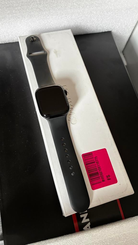 Apple watch series 11, Hoogte, Zwart, IOS, Ophalen of Verzenden
