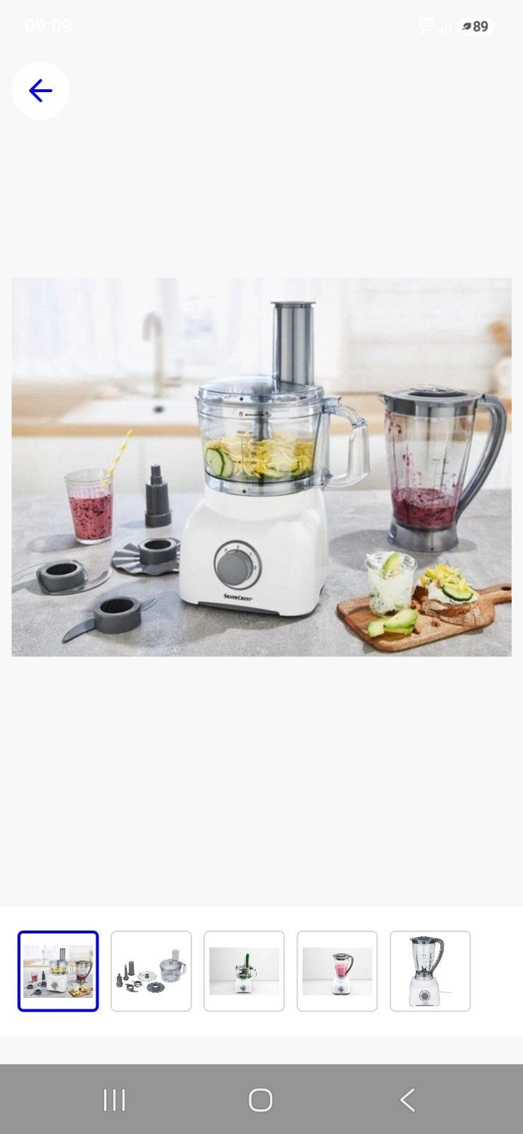 Robot alimentaire multifonction, Enlèvement, Comme neuf