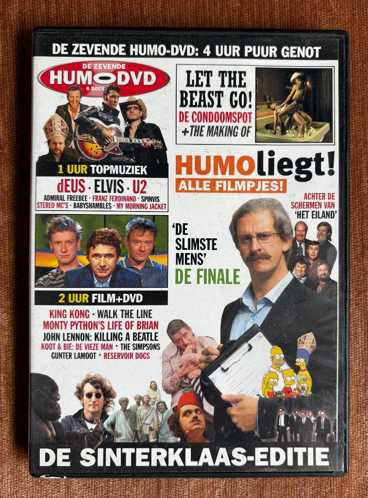 De zevende Humo-DVD, Alle leeftijden, Ophalen, Zo goed als nieuw, Overige genres