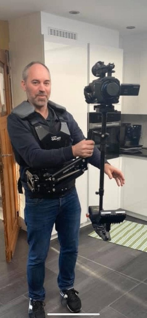 Gilet Galaxy Flycam + bras + stabilisateur Redking, Autres marques, Autres types, Enlèvement, Comme neuf