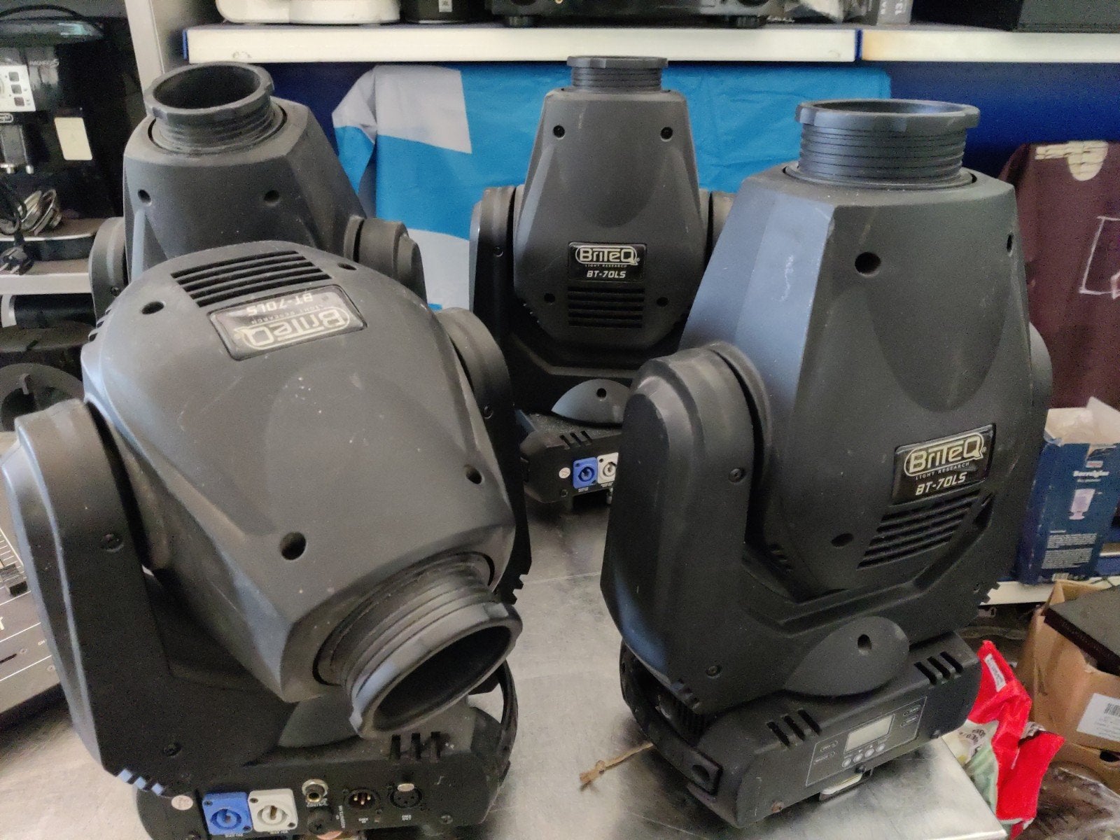 Briteq BT-70LS LED moving head, Ophalen
