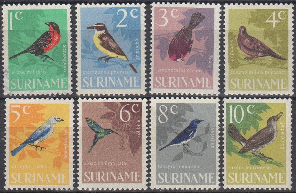 Suriname - Vogels, Verzenden, Postfris
