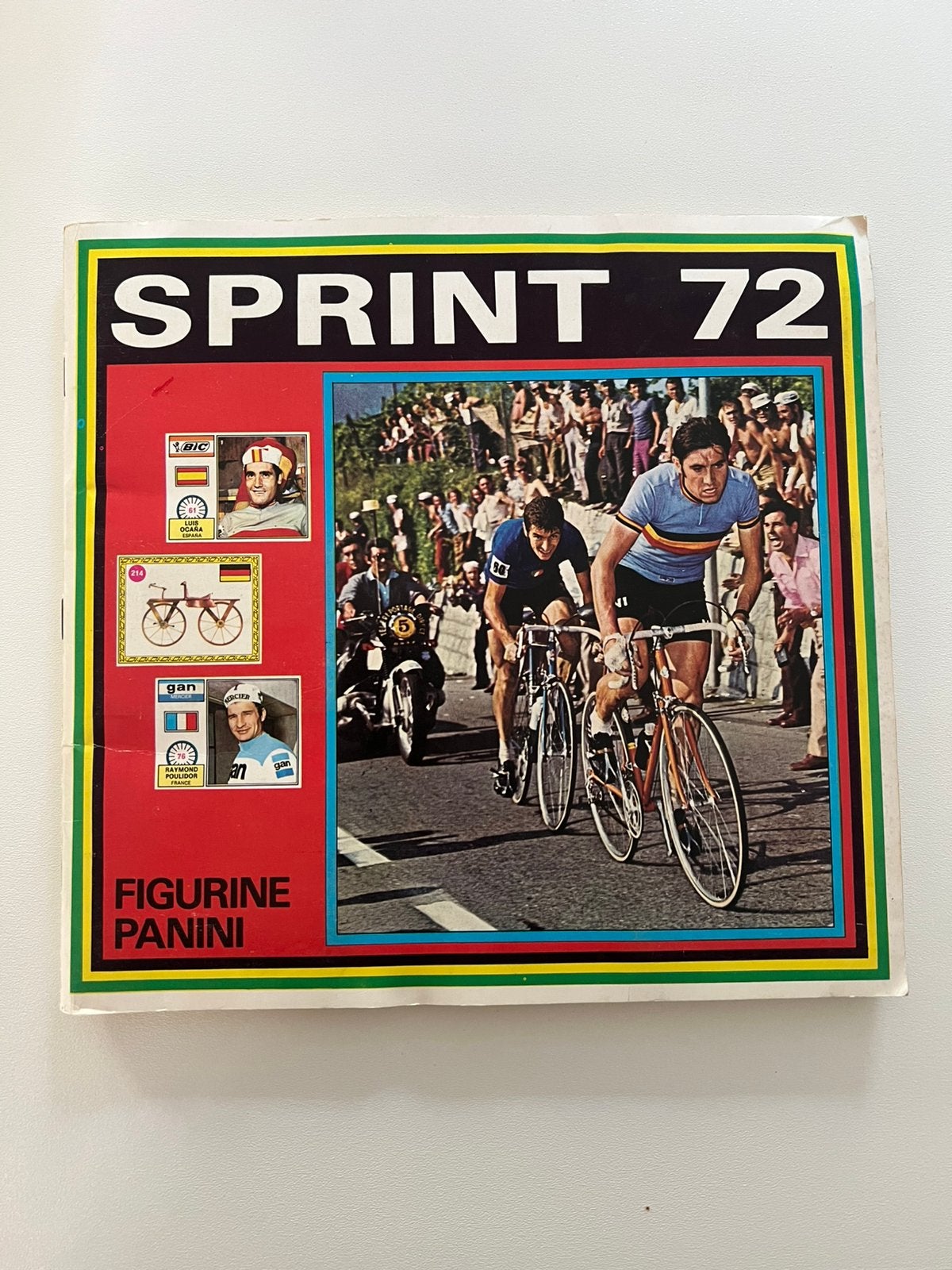 Panini sprint 1971 en 1972, Hobby en Vrije tijd, Ophalen of Verzenden, Gebruikt