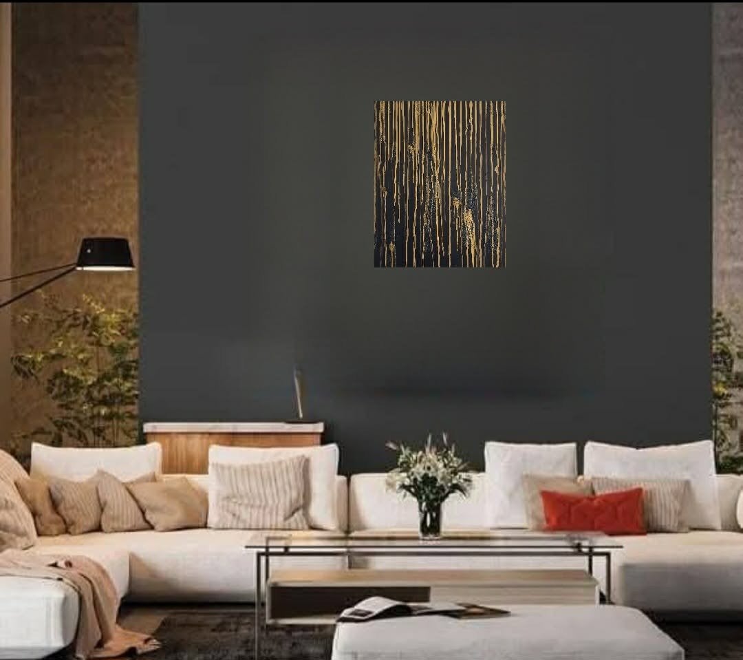 Golden Light, Antiek en Kunst, Kunst | Schilderijen | Abstract, Ophalen