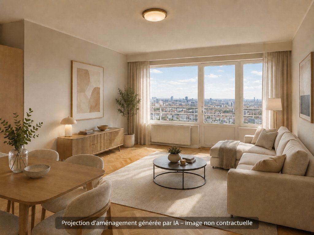 Mettewie : studio avec terrasse, garage et annexes, Immo, Studio, Bruxelles, Brussel