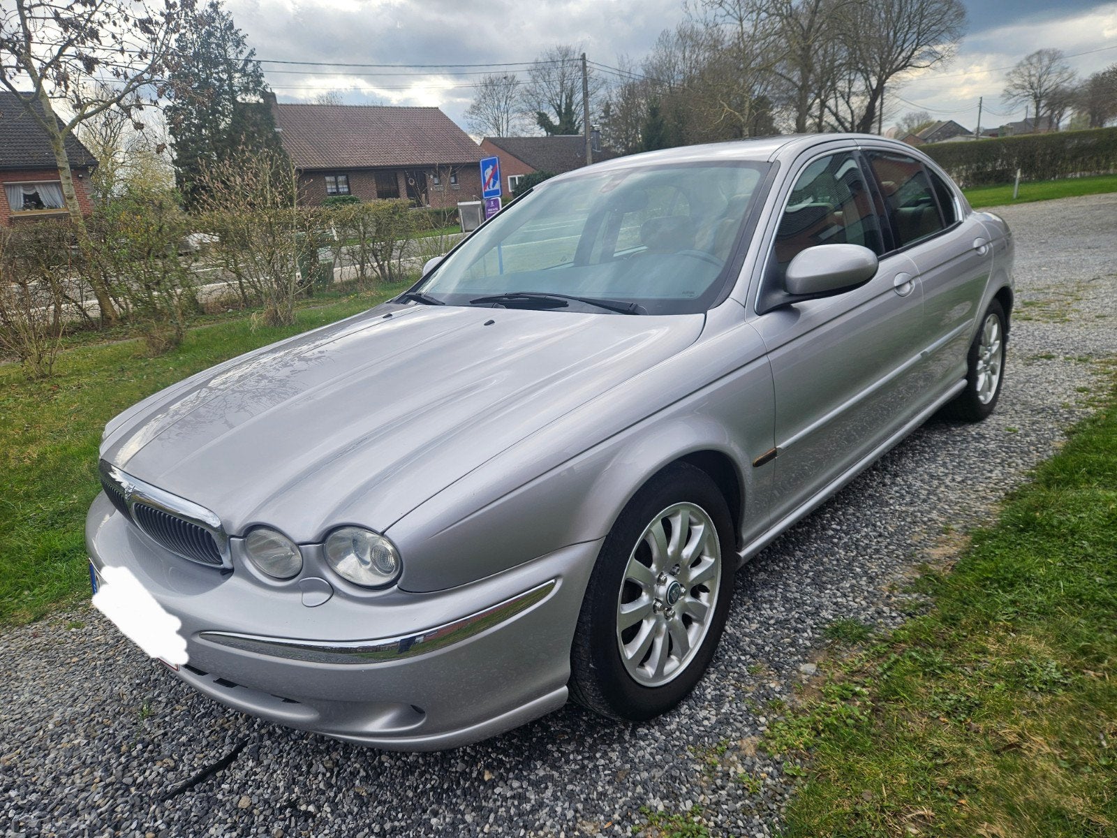 Jaguar X Type 2.5 4X4 prêt à immatriculer, Autos, Jaguar, Cuir, Argent ou Gris, Achat, 4 portes