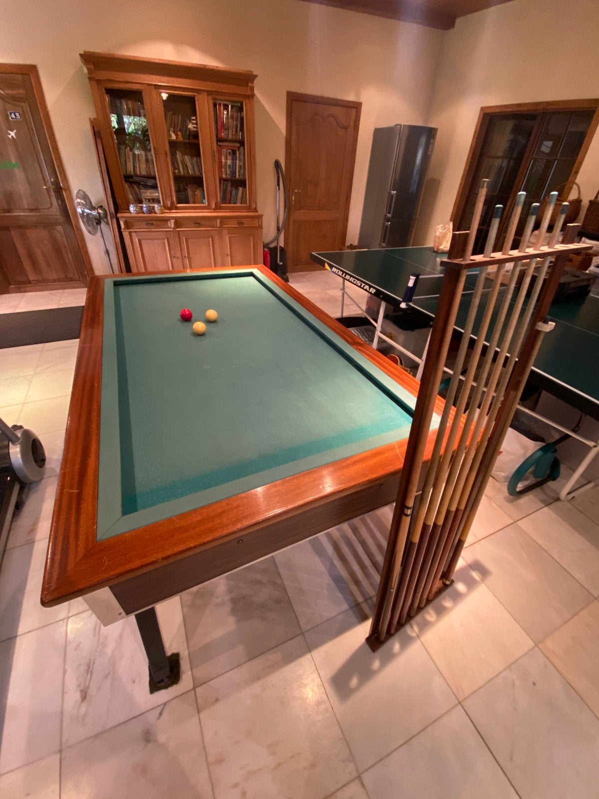 Trois pneus en bon état, Sports & Fitness, Billards & Billards américains, Enlèvement, Comme neuf